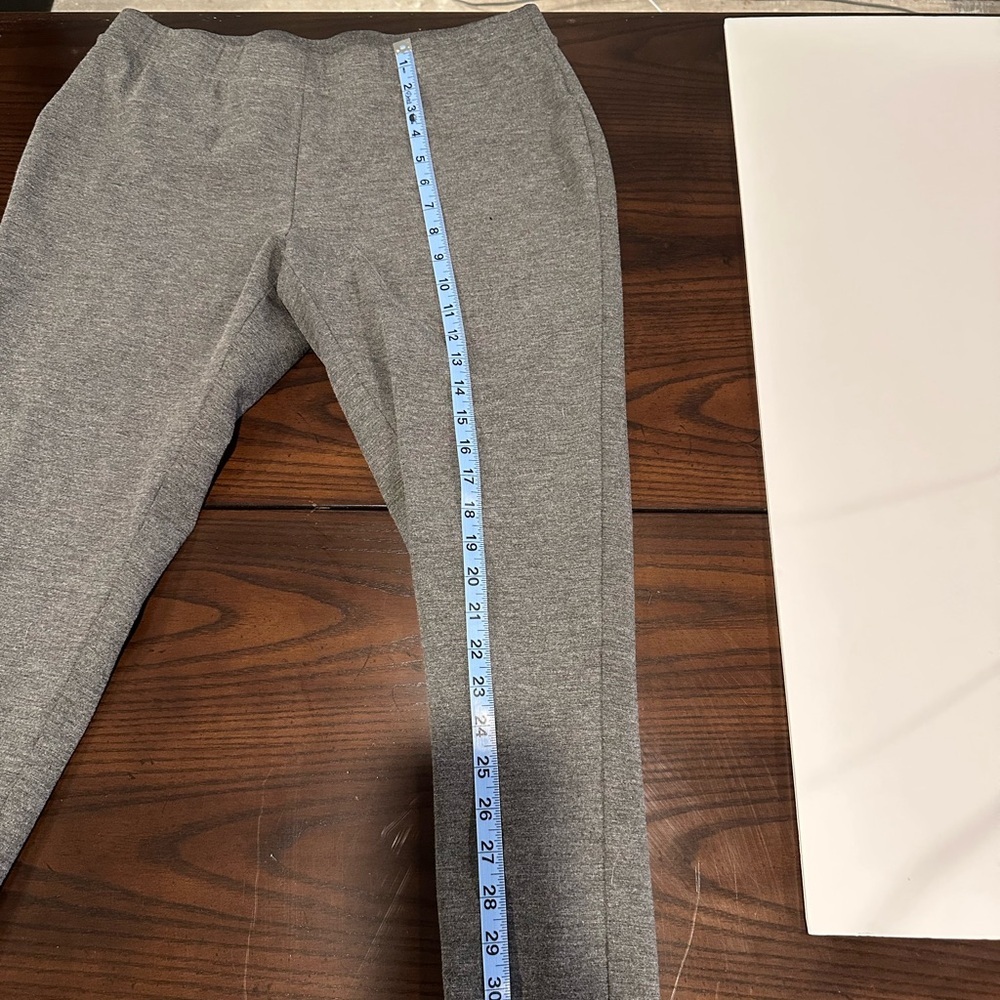 Philosophy Woman Republic Gray Pull-On Ankle Pants SZ 1X - Picture 5 of 6